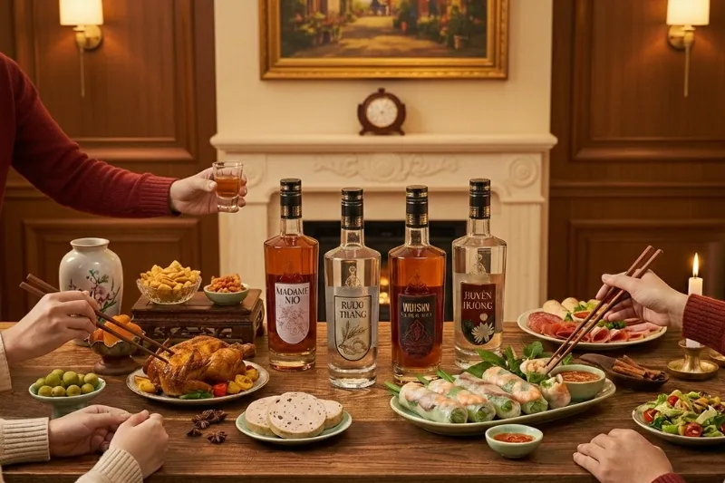 Rượu Mẫu - tiếp cận văn hóa mời một cách chuẩn mực