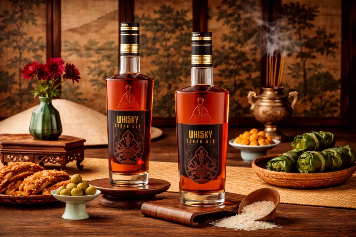 Whisky Lương Sơn - Dấu ấn riêng từ hạt thóc Việt
