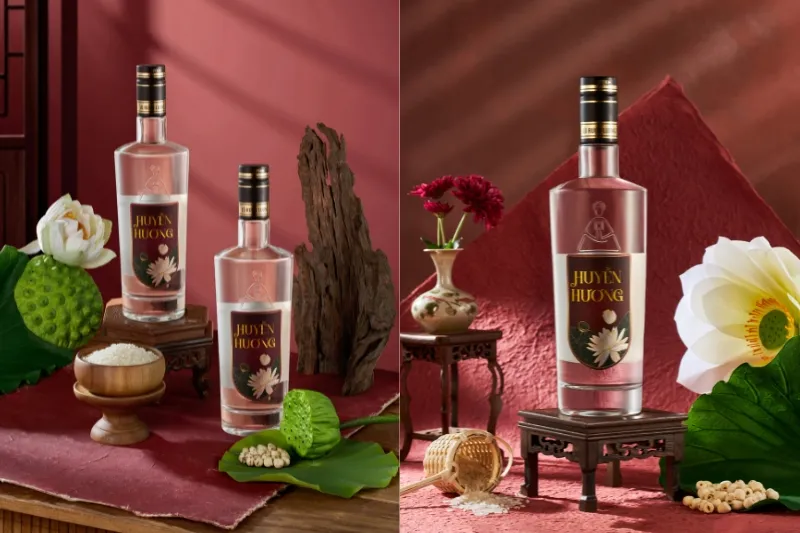 Rượu Huyền Hương - Hương sen thanh tao