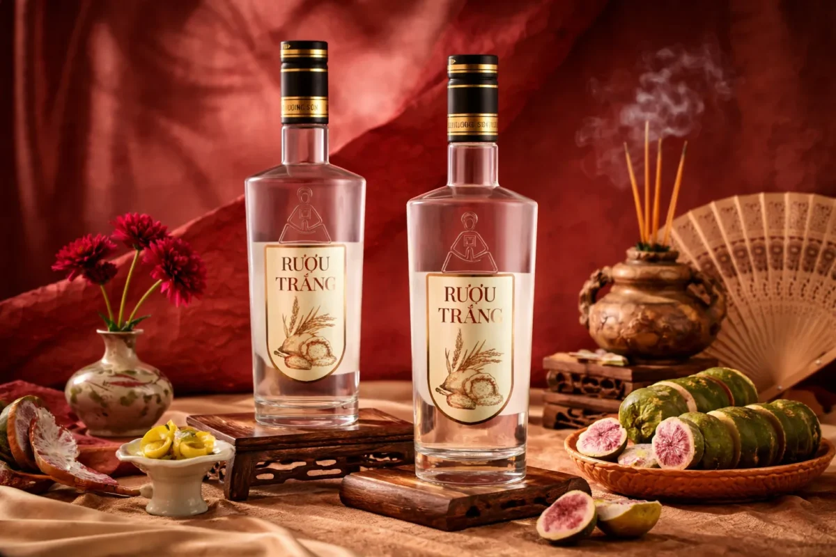 Rượu Trắng Mẫu - Top 10 loại rượu ngon nhất Việt Nam