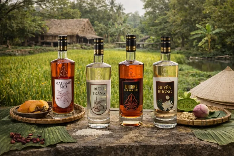 Rượu Mẫu: Đưa văn hóa uống rượu của người Việt Nam về đúng bản chất