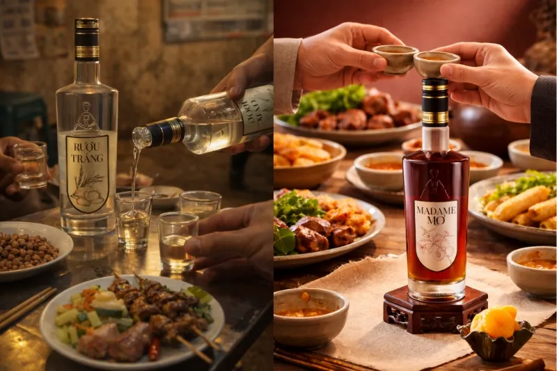 Rượu - chất xúc tác của những cuộc gặp gỡ